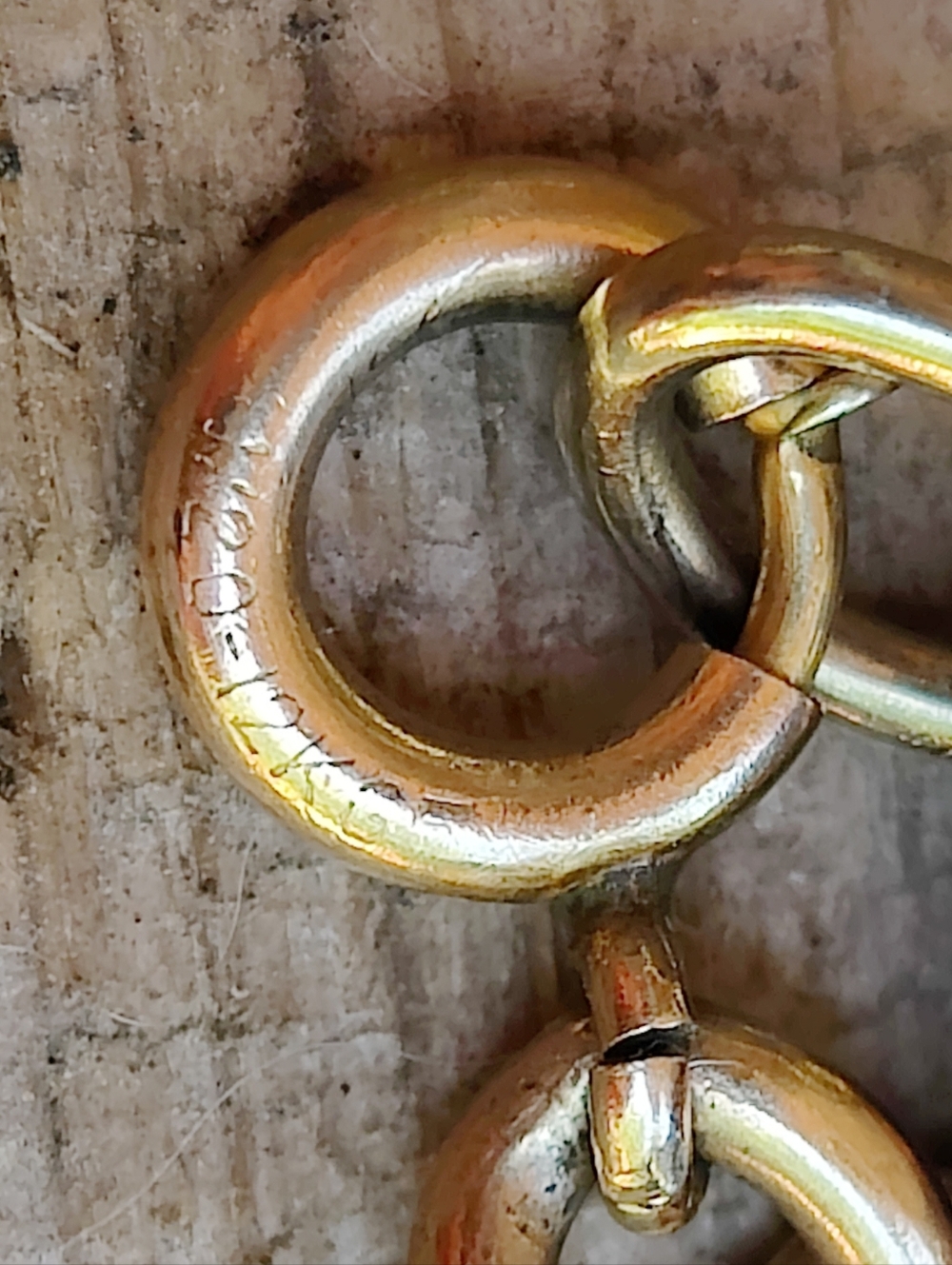 Antique Edwardian 12k GF chain Link Bracelet - Picture 7 of 8